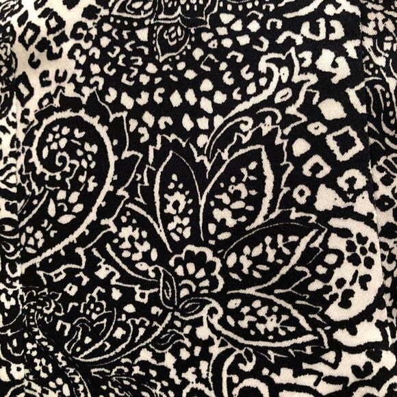 Anne Klein Navy White Paisley Blazer NWT - M - Picture 4 of 4